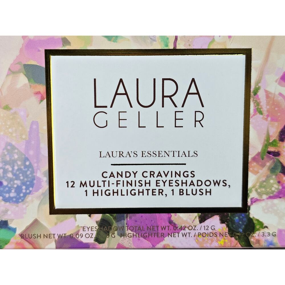 Laura Geller Palette 12 Multi-Finish Eyeshadows + 1 Highlighter + 1 Blush - Picture 2 of 5